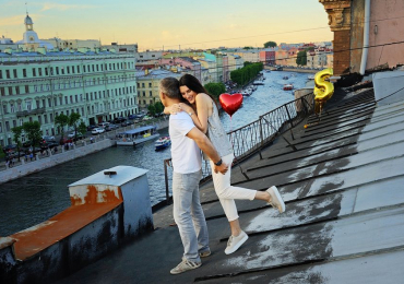 Индивидуальная прогулка по крышам Санкт-Петербурга